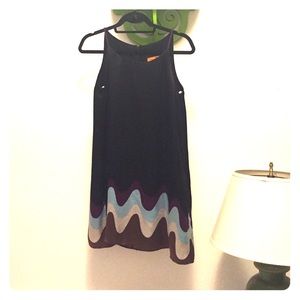 Voom by Jon Han, Black Silk Dress