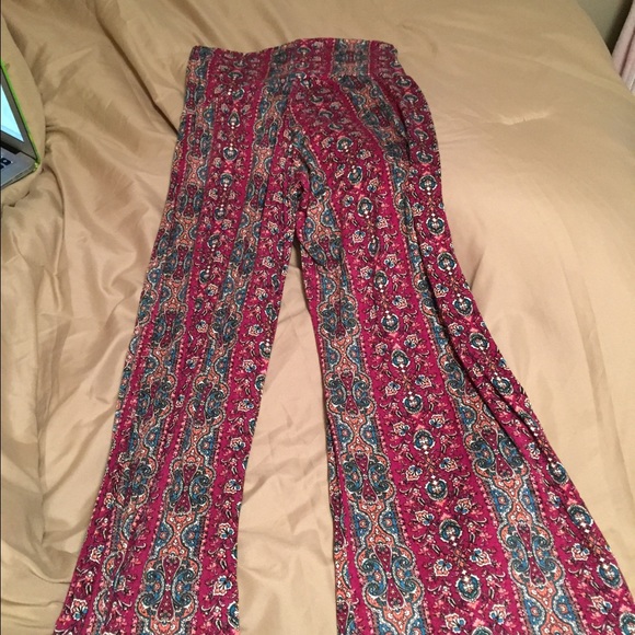 Palazzo pants.