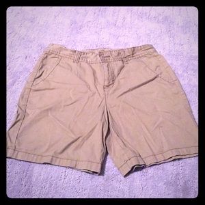 Khaki shorts