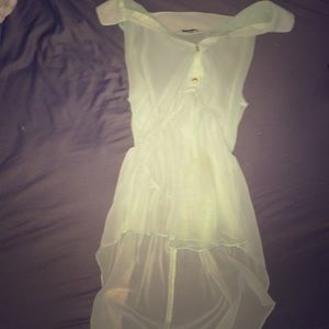 Shear mint summer shirt