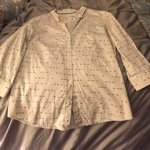 Anthropologie 3/4 sleeve