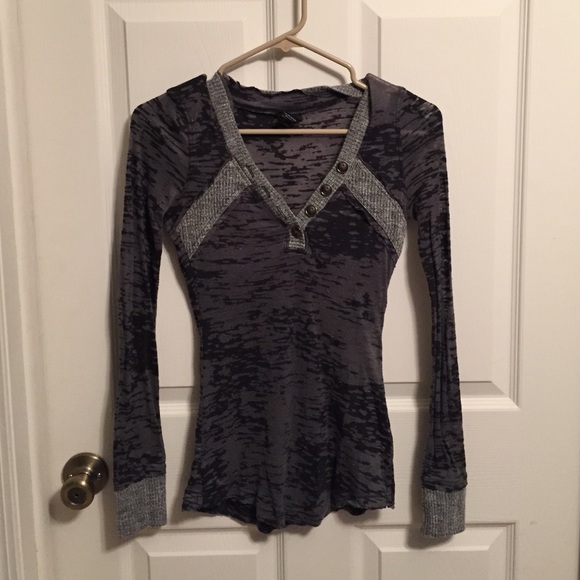 Grey LS top