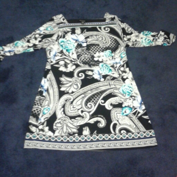 White House Black Market boat neck dress - Picture 2 of 2