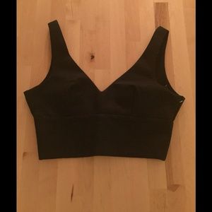 Black Crop Top