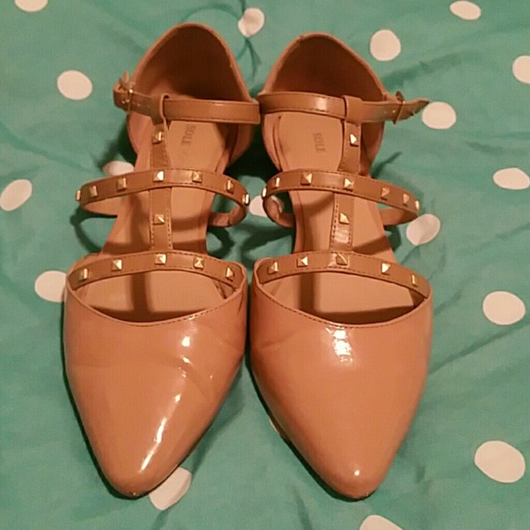 Sole Society Studded Flats