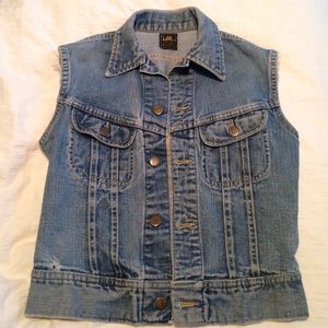 Vintage Lee's Harley motorcycle vest