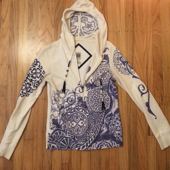 Lucky Brand zip up sweater