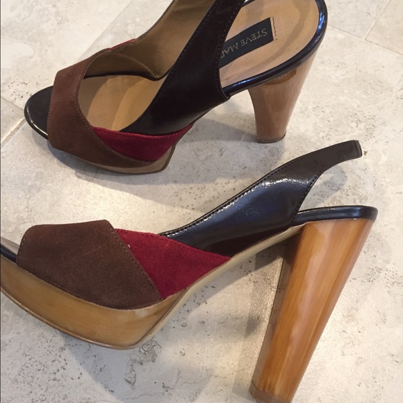 Steve Madden Luxe Color Block Heels