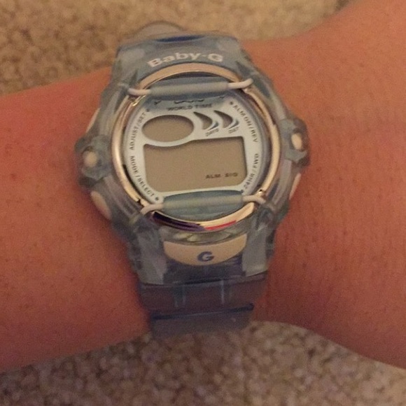 BLUE BABY-G WATCH. Like new - Picture 2 of 3