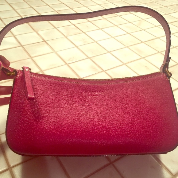 Dark red Kate Spade handbag