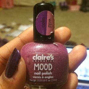 Purple Color Changing Nail Polish