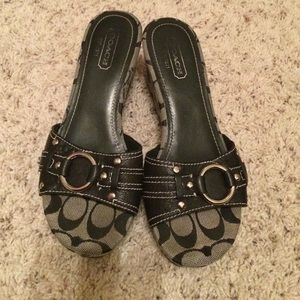 Coach sandals