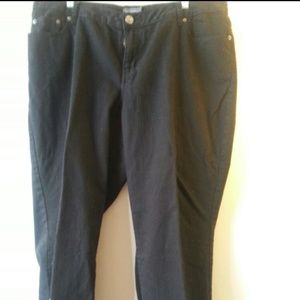 Plus-sized Black women's jeans