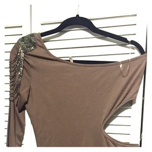 ♦️SOLD♦️Beautiful light brown dress