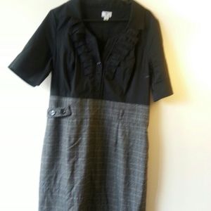 Women's black and gray dress