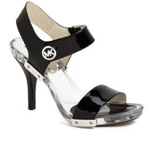SOLD- Michael Kors patent leather industrial heels