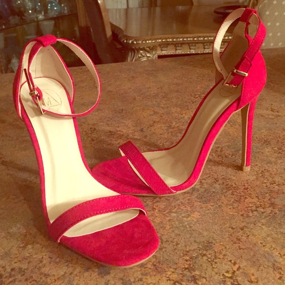 Missguided strappy sandal heels