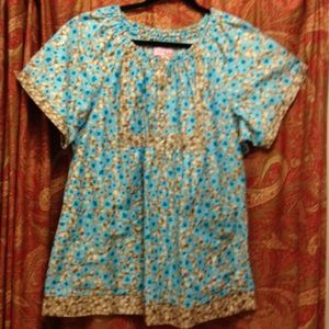 Scrub top 2XL, NWOT so CUTE!!!