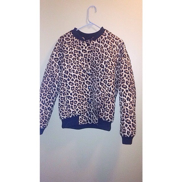 Animal print jacket