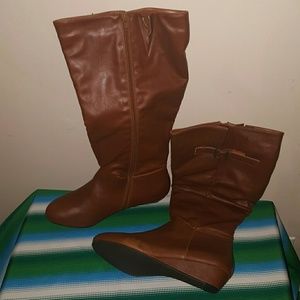 Wide calf boots