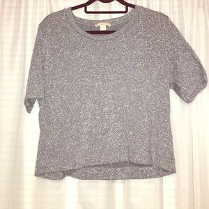 Light knit short sleeve shirt
