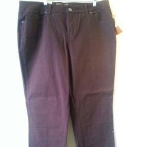 Purple women's jeans