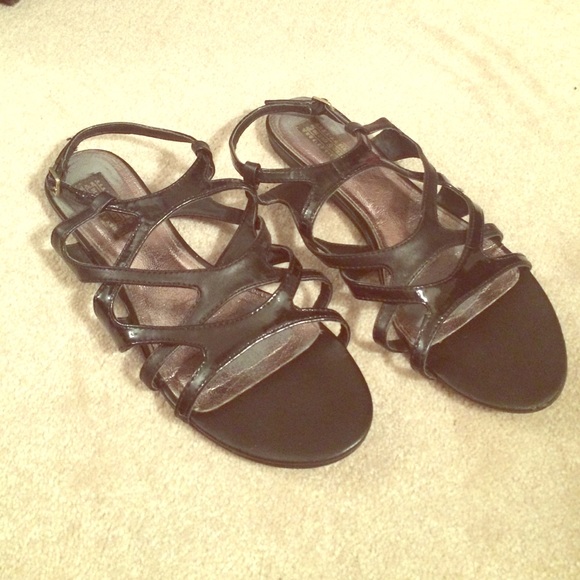 Strappy Black Sandals