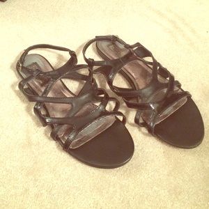 Strappy Black Sandals