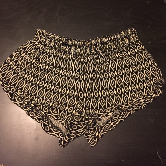 Black & white shorts
