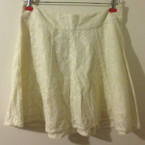 Urban outfitters lace skater skirt