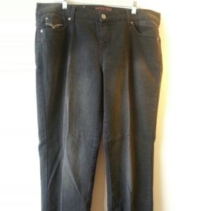 Dark gray women's jeans