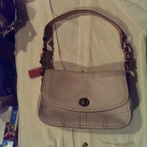 Coach small flap purse