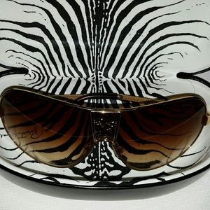 AUTHENTIC Roberto Cavalli Gold Aviator Shades