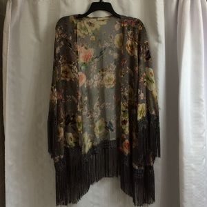 LF FLORAL KIMONO