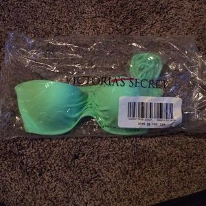 VS bandeau swimsuit top - mint green