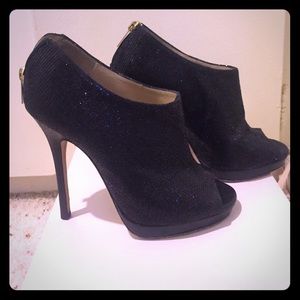 Jimmy Choo peep toe booties