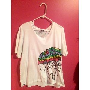 DROP DEAD umbrella tee