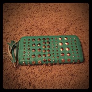 Teal wallet