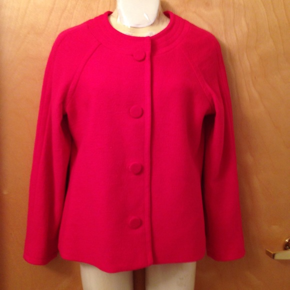 Pendleton fuchsia classic timeless coat