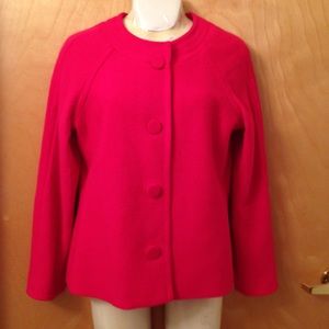 Pendleton fuchsia classic timeless coat