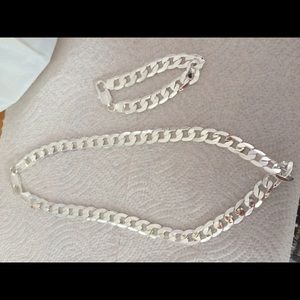 Man set sterling silver 925