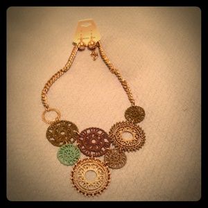 Necklace earring set