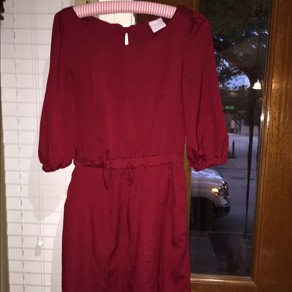 Red dress