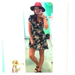 URBAN OUTFITTERS Floral Lucca Couture Sun Dress