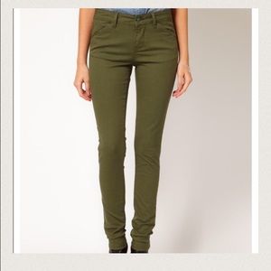 NWOT ASOS Skinny Pants in Cotton Twill
