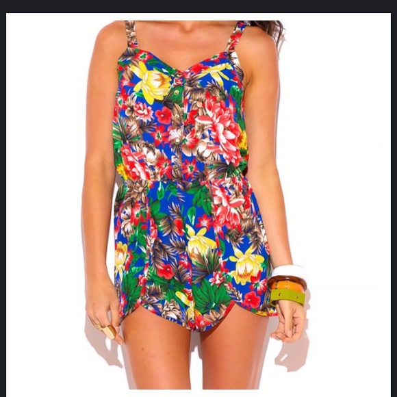 Other - Floral romper