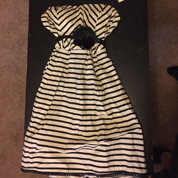Strapless summer dress
