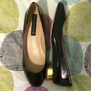 New Paigge black patent Steve Madden flats