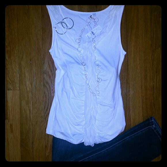 NWT NY&Co Sleeveless Top