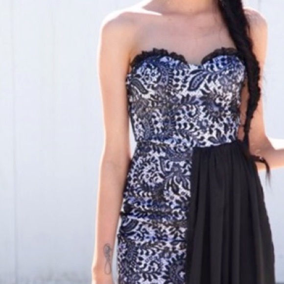 Black and white dress - Picture 2 of 3